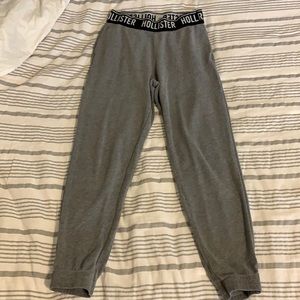 Gray Hollister sweatpants!